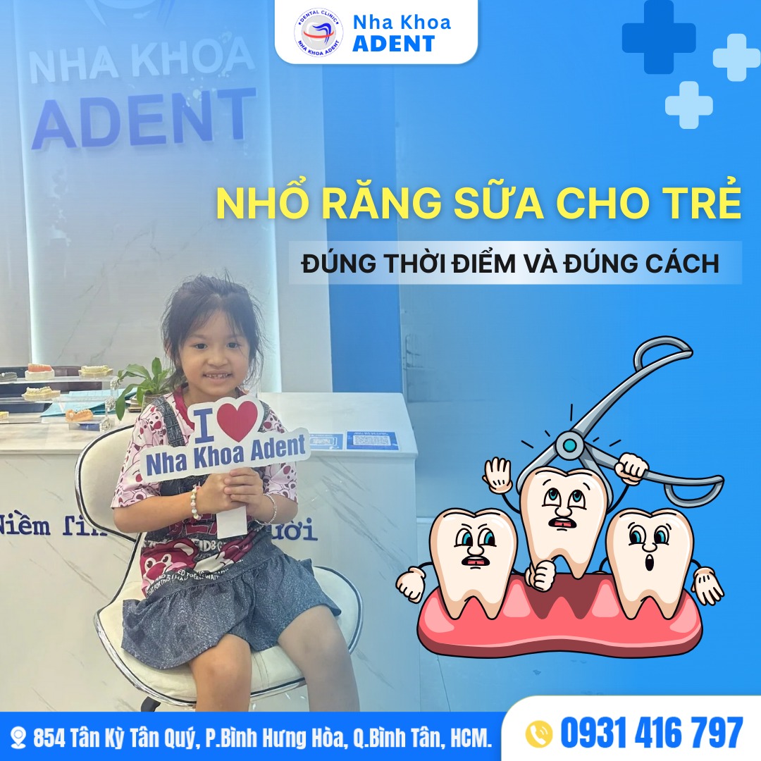 Nhổ Răng Sữa Cho Trẻ