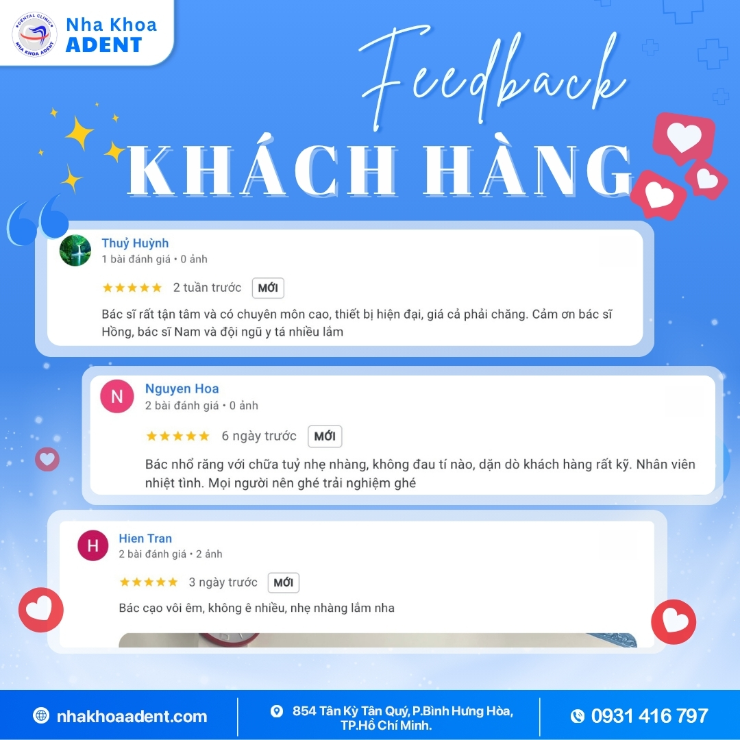 Nha Khoa Bình Tân Uy Tín Adent