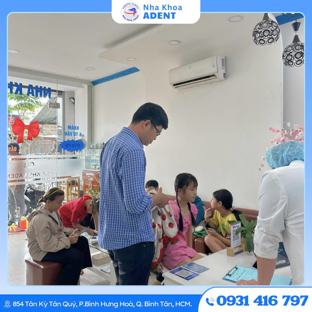 Nha Khoa Trẻ Em Tại Nha Khoa Adent Bình Tân