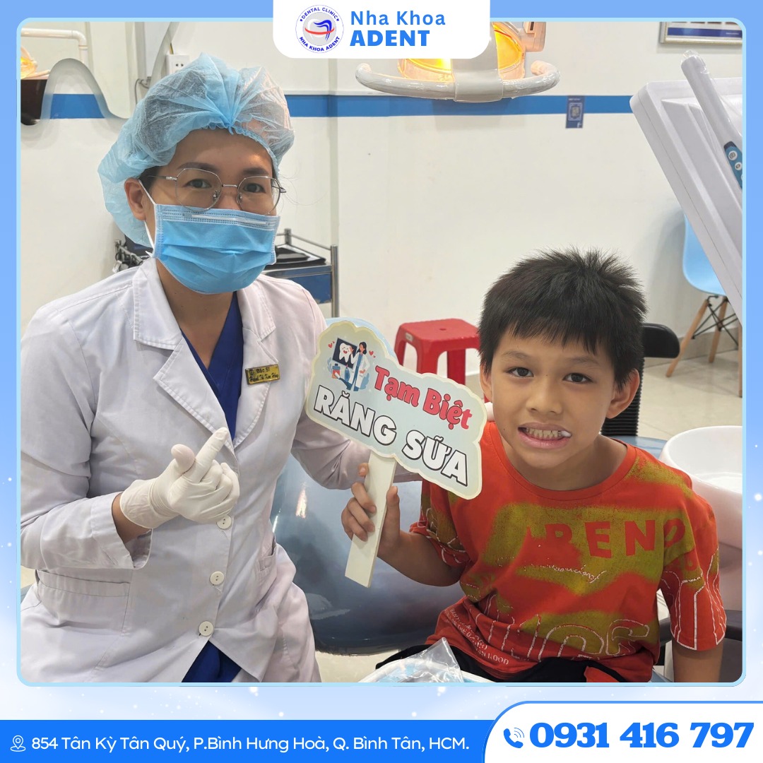 Nha Khoa Trẻ Em Tại Nha Khoa Adent Bình Tân